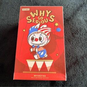 Why So Serious Plush Pendant - Silver Clown Mist